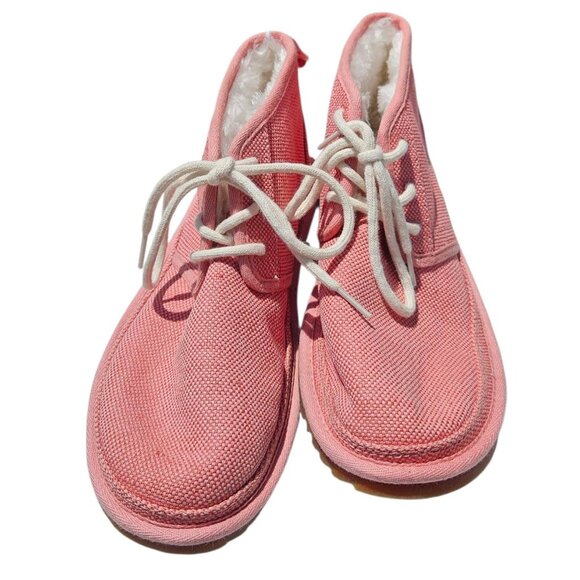 Ugg Neumel Natural Hemp Canvas Bootie - Picture 3 of 8